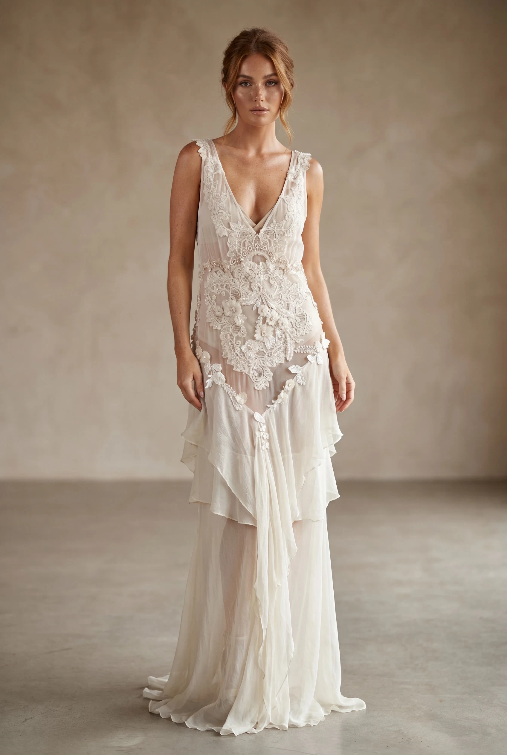 Liquid White Dress